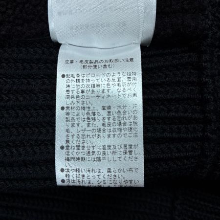 Salvatore Ferragamo サルヴァトーレフェラガモ ジャケット ムートン×ラムレザー 50123 ブラック SIZE XL