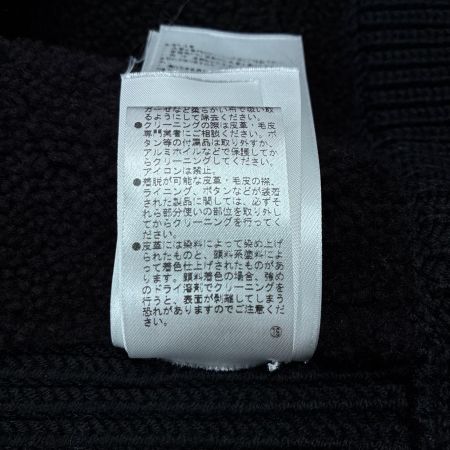 Salvatore Ferragamo サルヴァトーレフェラガモ ジャケット ムートン×ラムレザー 50123 ブラック SIZE XL