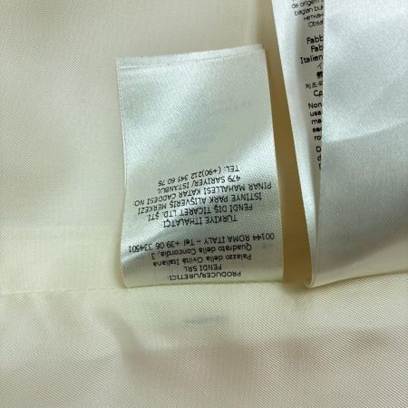 FENDI フェンディ シャツ ズッカ柄 FW1141 アイボリー メンズ SIZE XL