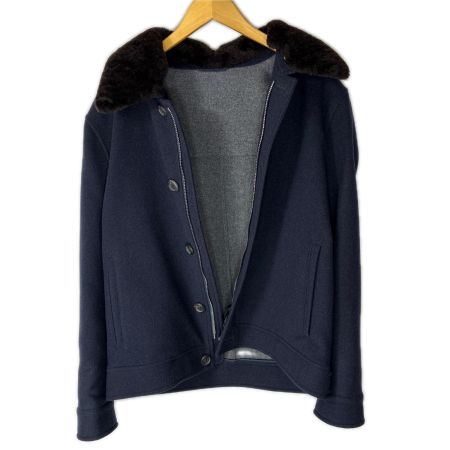 Salvatore Ferragamo サルヴァトーレフェラガモ ジャケット 50123 ネイビー メンズ SIZE XL ウール