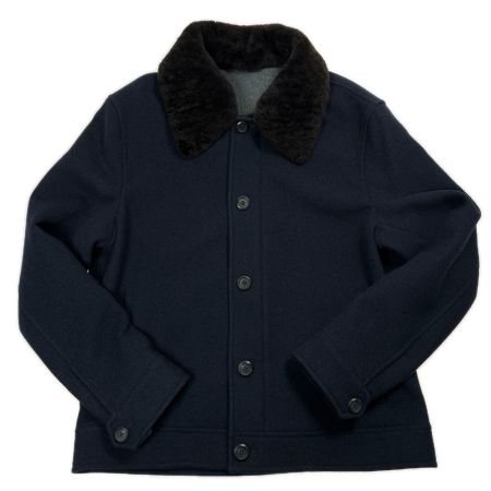Salvatore Ferragamo サルヴァトーレフェラガモ ジャケット 50123 ネイビー メンズ SIZE XL ウール