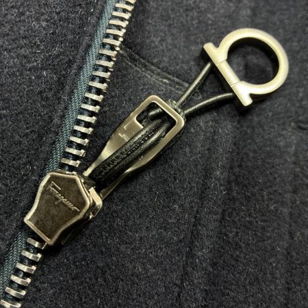 Salvatore Ferragamo サルヴァトーレフェラガモ ジャケット 50123 ネイビー メンズ SIZE XL ウール