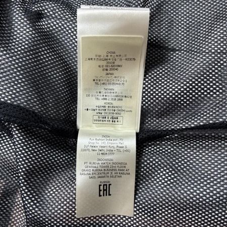 FENDI フェンディ ジャンパー MARC JACOBSコラボ FAA888 ホワイト×ブラック メンズ SIZE LL ナイロン