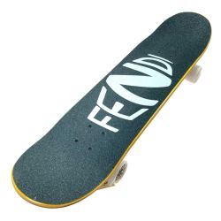 ☆☆ FENDI フェンディ スケートボード スケボー カプセルコレクション FFヴァーティゴ 7AS019 ブラック×マルチ Bランク