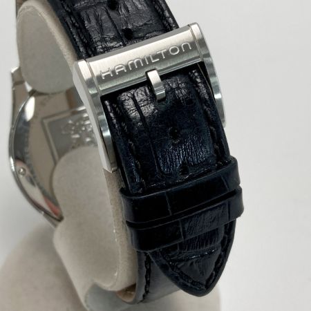  HAMILTON ハミルトン ジャズマスター H38511743 ネイビー 自動巻き メンズ 腕時計 箱・取説有