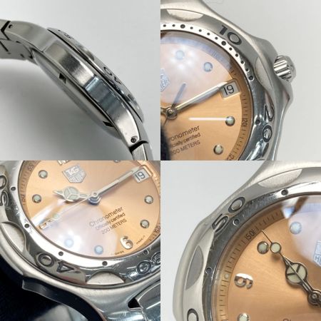 TAG HEUER タグホイヤー キリウム クロノメーター デイト WL5114 オレンジ 自動巻き メンズ 腕時計 箱・取説有