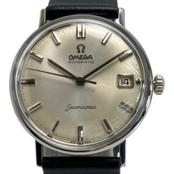 ☆☆ OMEGA オメガ シーマスター デイト 14775 シルバー 自動巻き メンズ 腕時計 Seamaster Cランク