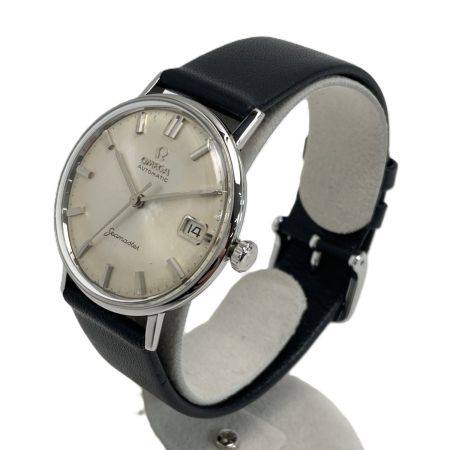  OMEGA オメガ シーマスター デイト 14775 シルバー 自動巻き メンズ 腕時計 Seamaster