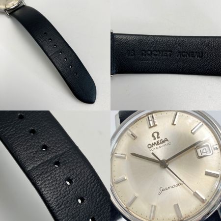  OMEGA オメガ シーマスター デイト 14775 シルバー 自動巻き メンズ 腕時計 Seamaster