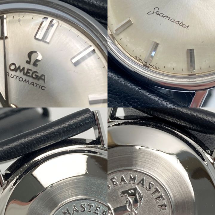 OMEGA 自動巻き時計 シルバー　中古 OMEGA オメガ シーマスター デイト 1477 5 シルバー 自動巻き メンズ