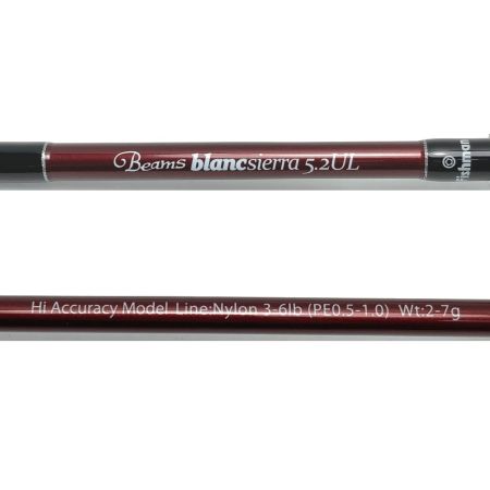  Fishman フィッシュマン ビームス ブランシエラ 5.2UL ロッド トラウトロッド 竿袋付き