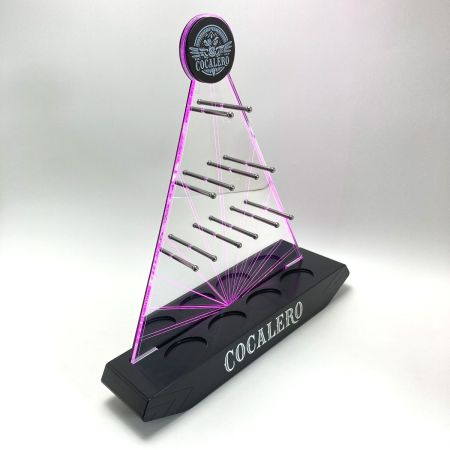  コカレロ コカレロボムタワー LEDディスプレイ グラス12個付き