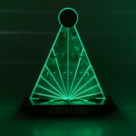  コカレロ コカレロボムタワー LEDディスプレイ グラス12個付き