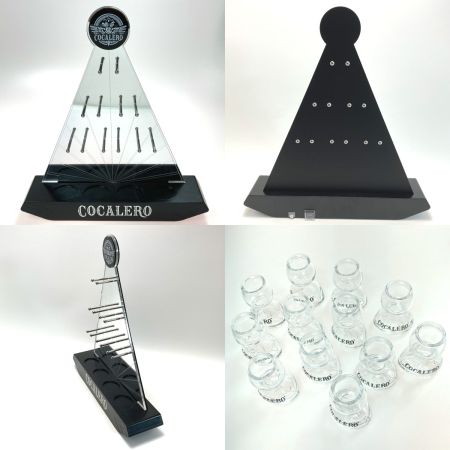  コカレロ コカレロボムタワー LEDディスプレイ グラス12個付き