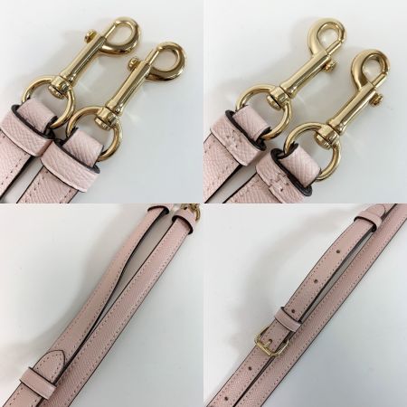  COACH コーチ 2WAYバッグ  C3428 マルチカラー ストラップ付 レザー