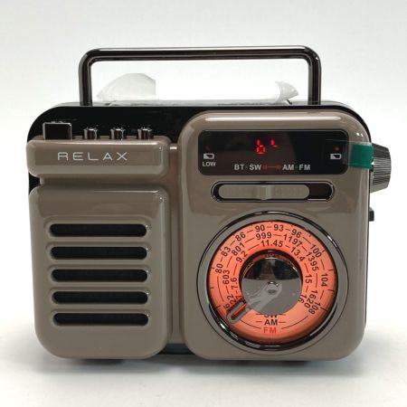  RELAX マルチレトロラジオ リラックス 1台7役 ポータブルラジオ 箱付き