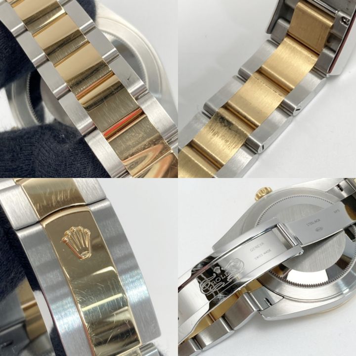 ROLEX ロレックス デイトジャスト41 SS×YG 126333 スレート 自動巻き