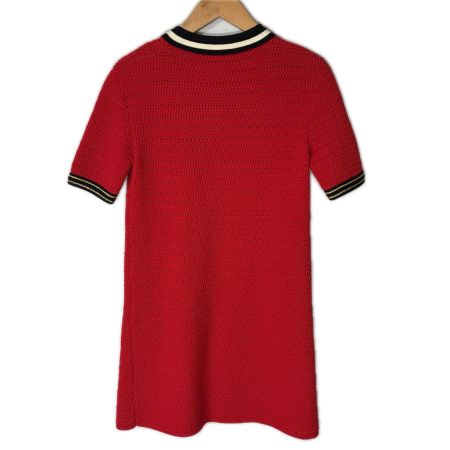 GUCCI グッチ ニットワンピース 519838-X9T02 レッド レディース  SIZE XS