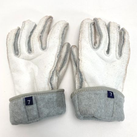  HESTRA へストラ スキーグローブ スリーフィンガー キャメル×ブラウン レザー サイズ 7 ユニセックス 冬山登山