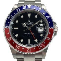 ☆☆ ROLEX ロレックス GMTマスター2 Z番 16710 ブラック 自動巻き メンズ 腕時計 箱有 Bランク