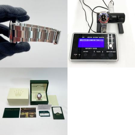  ROLEX ロレックス GMTマスター2 Z番 16710 ブラック 自動巻き メンズ 腕時計 箱有