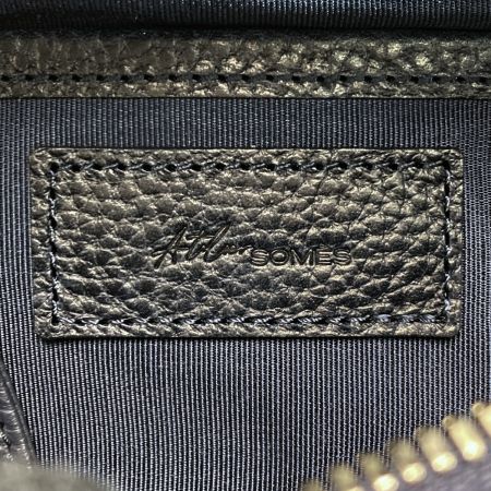  Somes Saddle ソメスサドル ギャロップ ウエストポーチ GL-09 ネイビー レザー ボディバッグ 布袋有