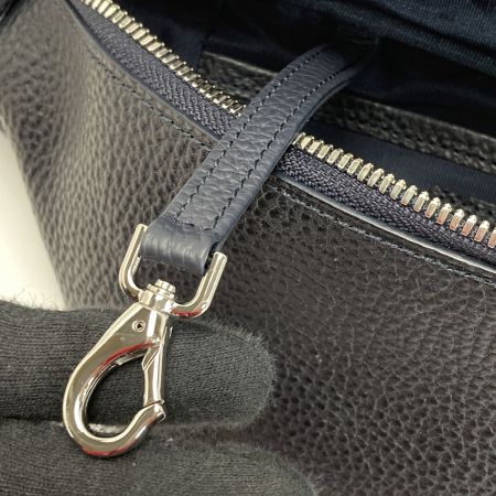  Somes Saddle ソメスサドル ギャロップ ウエストポーチ GL-09 ネイビー レザー ボディバッグ 布袋有