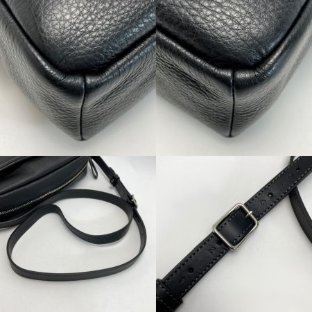  Somes Saddle ソメスサドル キャバレッティ ショルダーバッグ M ブラック レザー 布袋有