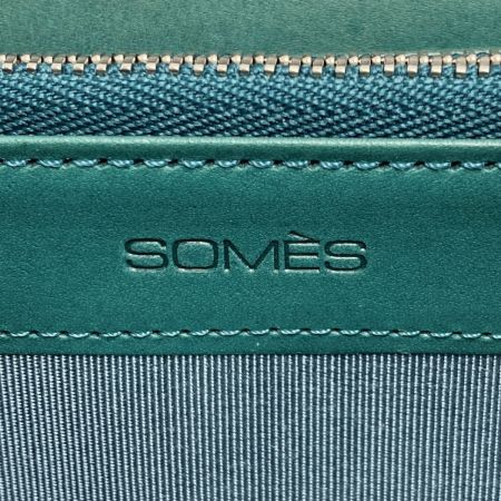  Somes Saddle ソメスサドル パスチャー ラウンド 長財布 グリーン レザー
