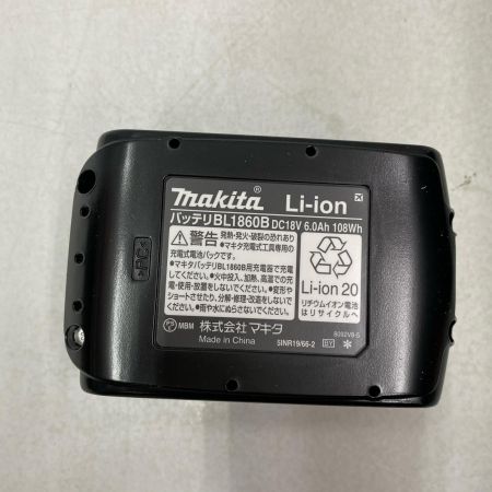  MAKITA マキタ バッテリー　18v　6.0Ah BL1860B