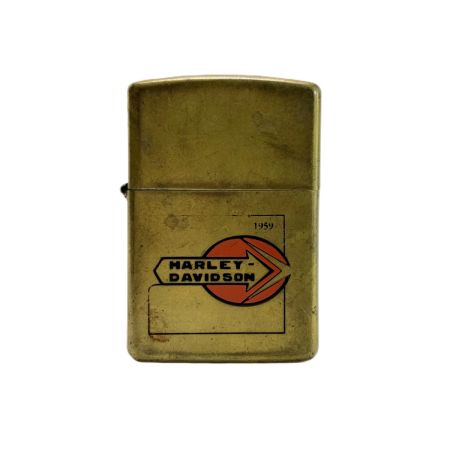 ZIPPO ジッポー オイルライター 1992年製 (コメモラティブ1932-1992) 1959 HARLEY DAVIDSON ゴールド