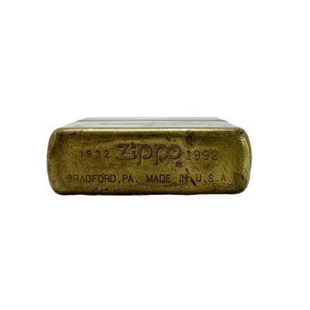 ZIPPO ジッポー オイルライター 1992年製 (コメモラティブ1932-1992) 1959 HARLEY DAVIDSON ゴールド