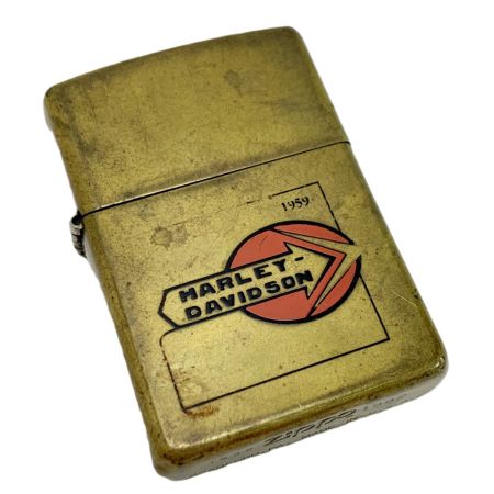 ZIPPO ジッポー オイルライター 1992年製 (コメモラティブ1932-1992) 1959 HARLEY DAVIDSON ゴールド