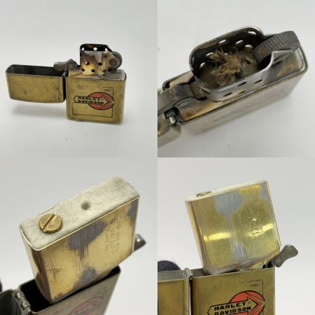 ZIPPO ジッポー オイルライター 1992年製 (コメモラティブ1932-1992) 1959 HARLEY DAVIDSON ゴールド