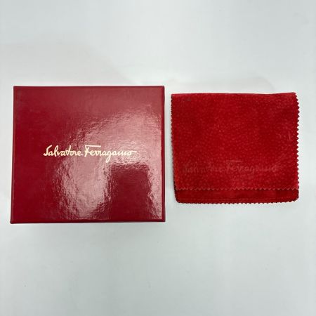 Salvatore Ferragamo サルヴァトーレフェラガモ ガンチーニ  シルバー バングル レディース 箱 布袋付