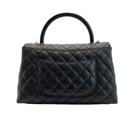  CHANEL シャネル ココハンドル29 キャビアスキン A92991 ブラック チェーンショルダーバッグ
