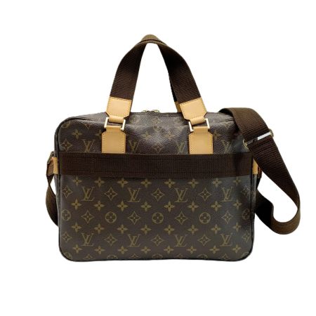  LOUIS VUITTON ルイヴィトン モノグラム サック・ボスフォール M40043 ブラウン ショルダーバッグ