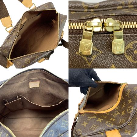  LOUIS VUITTON ルイヴィトン モノグラム サック・ボスフォール M40043 ブラウン ショルダーバッグ
