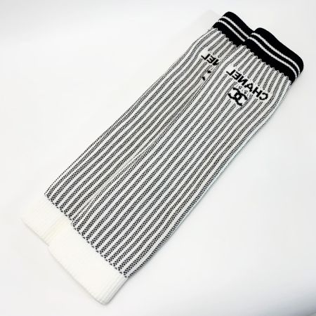  CHANEL シャネル レッグウォーマー AA9804/ココマークロゴ ブラック