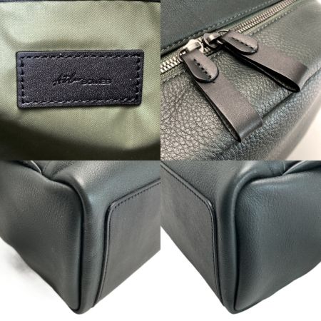  Somes Saddle ソメスサドル プランス バックパック PR-25 ダークグリーン レザー リュック 布袋有 PRANCE