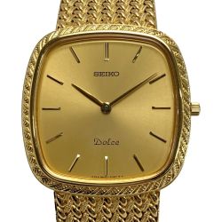 ☆☆ SEIKO セイコー ドルチェ 8N40-5040 ゴールド クォーツ メンズ 腕時計 Dolce Bランク