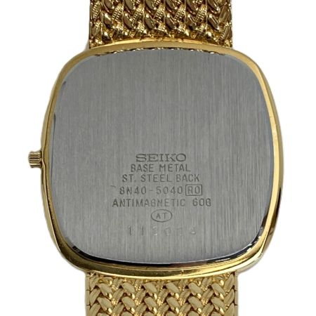  SEIKO セイコー ドルチェ 8N40-5040 ゴールド クォーツ メンズ 腕時計 Dolce
