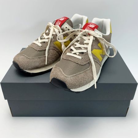  NEW BALANCE ニュー・バランス ローカットスニーカー U574BBYW ベージュ SIZE 26cm 箱付き
