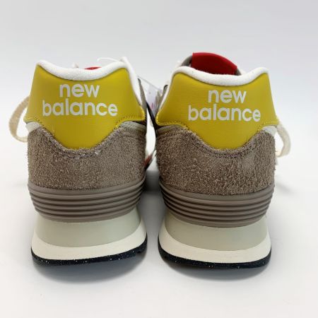  NEW BALANCE ニュー・バランス ローカットスニーカー U574BBYW ベージュ SIZE 26cm 箱付き