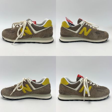  NEW BALANCE ニュー・バランス ローカットスニーカー U574BBYW ベージュ SIZE 26cm 箱付き