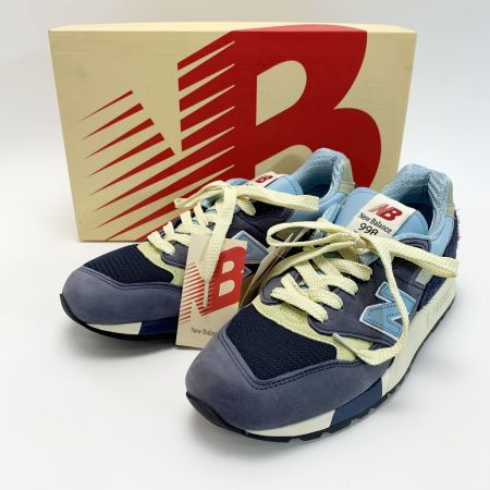  NEW BALANCE ニュー・バランス ローカットスニーカー U998CB ネイビー SIZE 26.5cm 箱有
