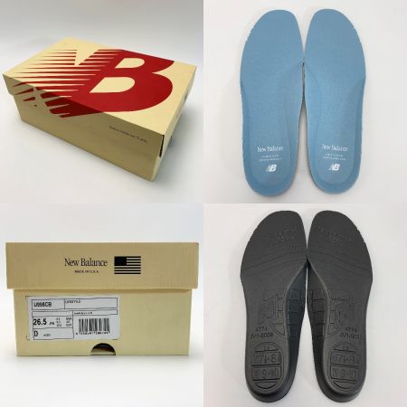  NEW BALANCE ニュー・バランス ローカットスニーカー U998CB ネイビー SIZE 26.5cm 箱有