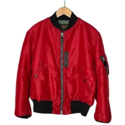 BUZZ RICKSON'S バズ リクソンズ フライトジャケット SIZE M BR11540/BR11541 レッド×グリーン メンズ Bランク