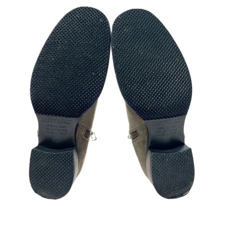  BUTTERO スウェード レザー サイド ジップ アップ B1117 グレー SIZE25.5㎝ ブーツ メンズ 箱 袋有