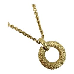 ☆☆ Yves Saint Laurent イブサンローラン ネックレス ゴールド アクセサリー メッキ Bランク